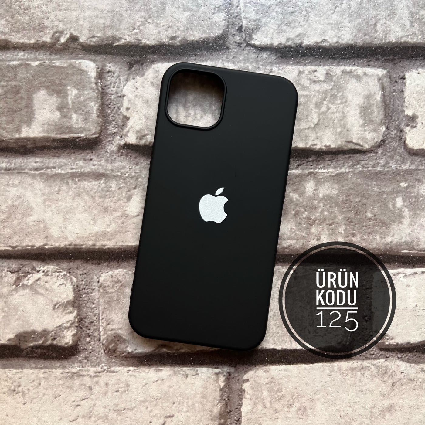 iPhone 13 Logolu Silikon ( 5 AL 2 ÖDE )