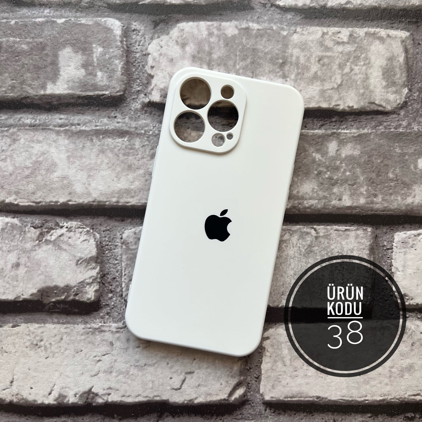iPhone 13 PRO Logolu Silikon ( 5 AL 2 ÖDE )