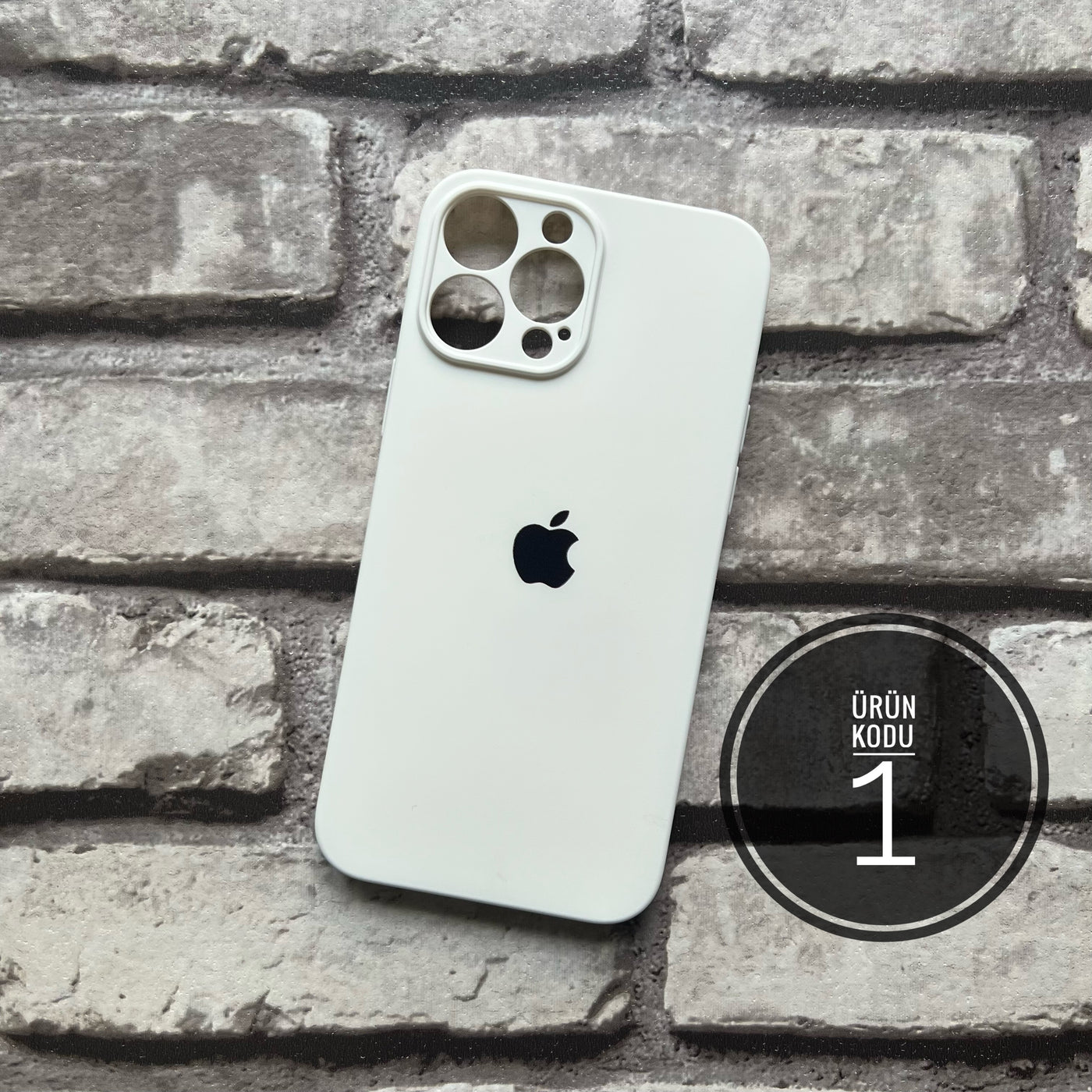 iPhone 13 PRO MAX Logolu Silikon ( 5 AL 2 ÖDE )