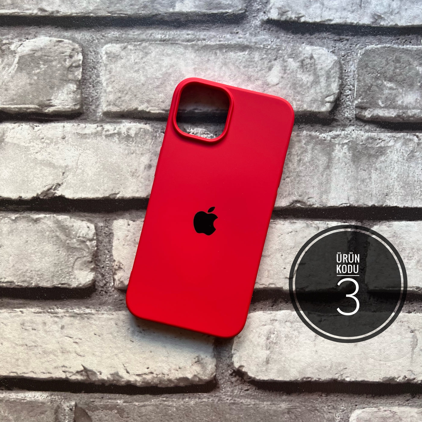 iPhone 14 Logolu Silikon ( 5 AL 2 ÖDE )