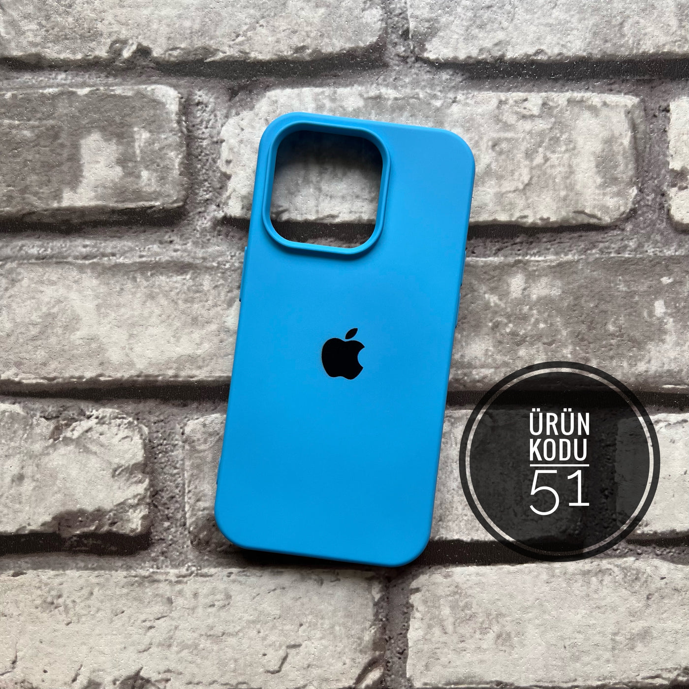 iPhone 14 PRO Logolu Silikon ( 5 AL 2 ÖDE )