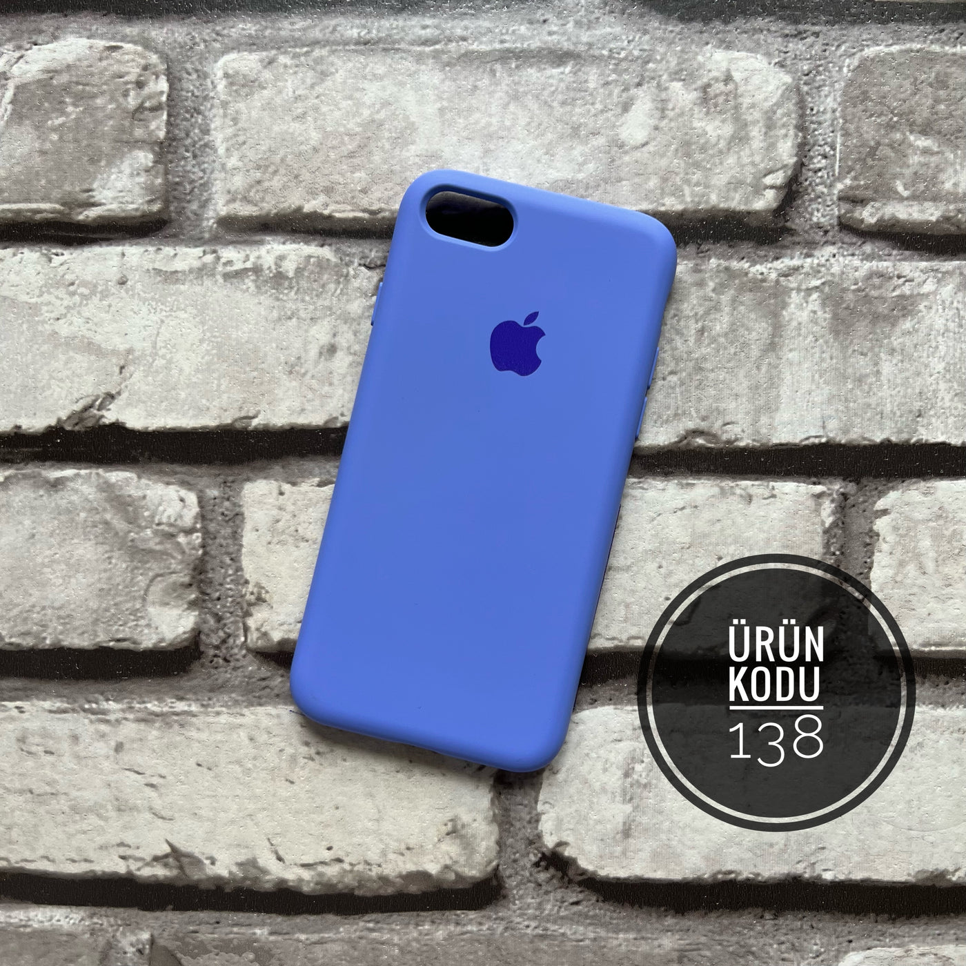 iPhone 7 / 8 / SE 2020 Logolu Silikon ( 5 AL 2 ÖDE )