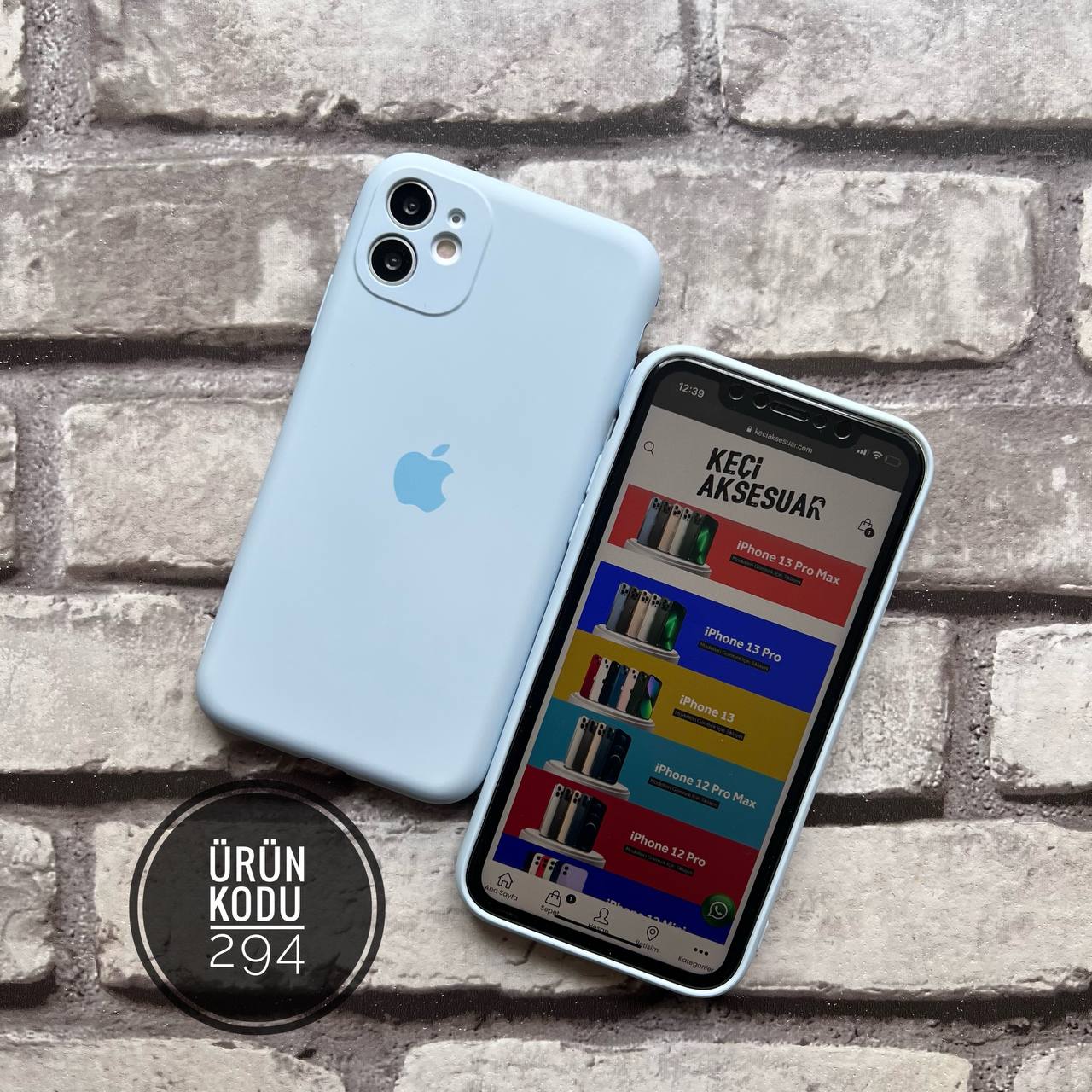 iPhone 11 Logolu Silikon ( 5 AL 2 ÖDE )