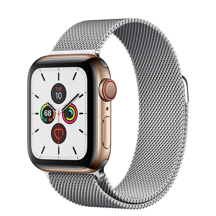Apple Watch Çelik Kordon Milano Loop Gümüş