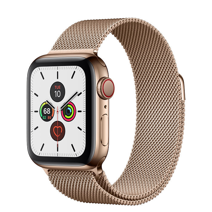 Apple Watch Çelik Kordon Milano Loop Gold